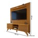 Rack com Painel para TV Até 75 Polegadas Gaia Paris 2 Portas Naturalle - Mavaular