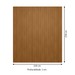 Painel para TV Até 85 Polegadas Arconte Ripado 100% Mdf Nature Fosco - Pnr Móveis
