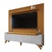 Rack com Painel para TV Até 75 Polegadas Grécia Paris 4 Portas 1 Gaveta Off White/Naturalle - Mavaular