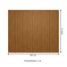 Painel para TV Até 90 Polegadas Arconte Ripado 100% Mdf Nature Fosco 810010 - Pnr Móveis