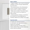 Armário Aéreo Cozinha Lorena 2 Portas 1 Prateleira Branco - Kaiki Móveis