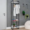 Closet Fine 3 Prateleiras Branco Chess/Preto - Pnr Móveis