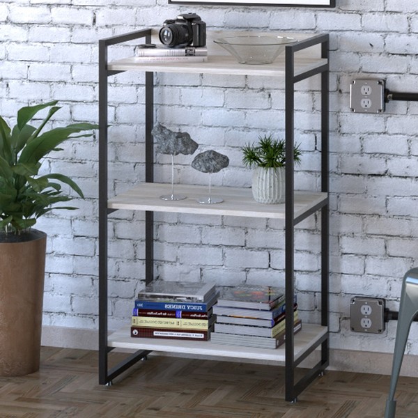 Estante para Livros 3 Prateleiras Win Snow - Pnr Móveis