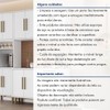 Cozinha Compacta Lorena 11 Portas 2 Gavetas 2580 Branco - Kaiki Móveis