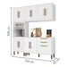 Cozinha Compacta Lorena 11 Portas 2 Gavetas 2580 Branco - Kaiki Móveis