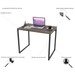 Mesa Escrivaninha Office Win Carvalho Dark - Pnr Móveis