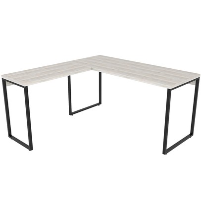 Mesa para Escritório de Canto em L Win Snow - Pnr Móveis