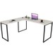 Mesa para Escritório de Canto em L Win Snow - Pnr Móveis