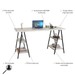 Mesa para Escritório Win 4 Prateleiras Snow - Pnr Móveis