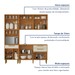 Cozinha Compacta Lorena 10 Portas 2 Gavetas com Fruteira Nature/Off White - Kaiki Móveis