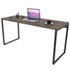 Mesa para Escritório Win Carvalho Dark - Pnr Móveis