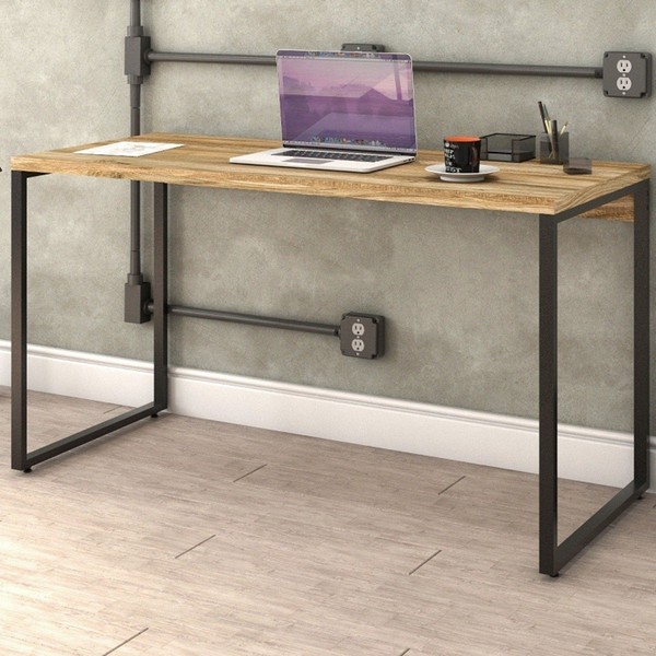 Mesa para Escritório Office Win Carvalho - Pnr Móveis