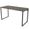 Mesa para Escritório Office Win Carvalho Dark - Pnr Móveis