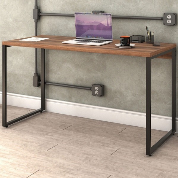 Mesa para Escritório Office Win Nogal - Pnr Móveis