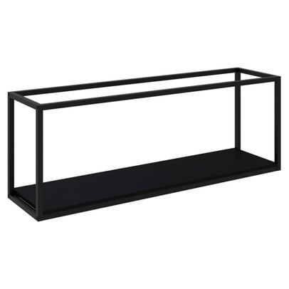 Nicho Decorativo Leader Preto ônix/Preto - Pnr Móveis