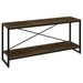Rack para TV Até 50 Polegadas Leader 1 Prateleira Carvalho Dark/Preto - Pnr Móveis