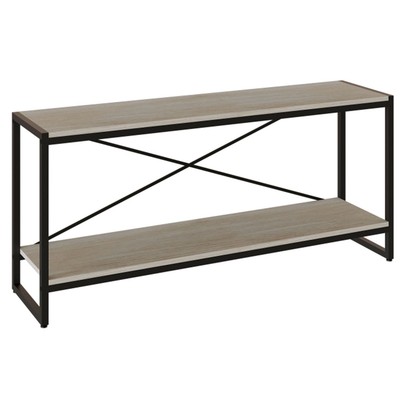 Rack para TV Até 50 Polegadas Leader 1 Prateleira Snow/Preto - Pnr Móveis