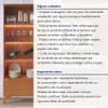 Cristalera Grécia New 2 Portas 1 Gaveta com Vidro e Led Naturalle - Mavaular