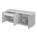 Balcão Buffet Lux 4 Portas 1 Prateleira com Led 100% Mdf Off White - Mavaular