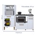 Cozinha Compacta Contagem 3 Portas 2 Gavetas Branco - Kaiki Móveis
