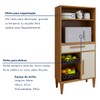 Cozinha Compacta Contagem 3 Portas 2 Gavetas Nature - Kaiki Móveis