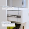 Cozinha Compacta Porto Velho 2 Portas 1 Gaveta Branco - Kaiki Móveis