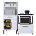 Cozinha Compacta Porto Velho 2 Portas 1 Gaveta Branco - Kaiki Móveis
