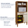 Cozinha Compacta Porto Velho 2 Portas 1 Gaveta Nature - Kaiki Móveis