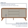 Balcão Buffet Ares 2 Portas 3 Gavetasnaturalle/Off White - Mavaular