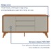 Balcão Buffet Ares 2 Portas 3 Gavetasnaturalle/Off White - Mavaular