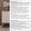 Balcão Buffet Ares 2 Portas 3 Gavetasnaturalle/Off White - Mavaular