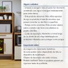 Cozinha Compacta Porto Velho 2 Portas 1 Gaveta Nature - Kaiki Móveis