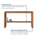 Aparador Premium 1 Prateira 100% Mdf Naturalle - Mavaular