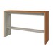 Aparador Premium 1 Prateira 100% Mdf Naturalle/Off White - Mavaular