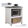 Cozinha Compacta Vila Velha 1 Porta 1 Gaveta Branco - Kaiki Móveis