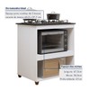 Cozinha Compacta Vila Velha 1 Porta 1 Gaveta Branco - Kaiki Móveis