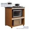 Cozinha Compacta Vila Velha 1 Porta 1 Gaveta Nature - Kaiki Móveis