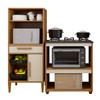 Cozinha Compacta Vila Velha 1 Porta 1 Gaveta Nature - Kaiki Móveis