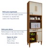 Cozinha Compacta Campo Grande 7 Portas 4 Gavetas Branco - Kaiki Móveis