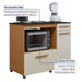Cozinha Compacta Teresinha 5 Portas 2 Gavetas 2647 Nature - Kaiki Móveis