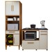Cozinha Compacta Teresinha 5 Portas 2 Gavetas 2647 Nature - Kaiki Móveis