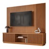 Estante para TV Até 75 Polegadas Valencia New 2 Portas 100% Mdf Naturalle - Mavaular