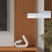 Estante para TV Até 75 Polegadas Valencia New 2 Portas 100% Mdf Naturalle/Off White - Mavaular