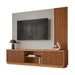 Estante para TV Até 75 Polegadas Valencia New 2 Portas 100% Mdf Naturalle/Off White - Mavaular