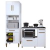 Cozinha Compacta Teresinha 5 Portas 2 Gavetas Branco - Kaiki Móveis
