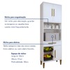 Cozinha Compacta Teresinha 5 Portas 2 Gavetas Branco - Kaiki Móveis
