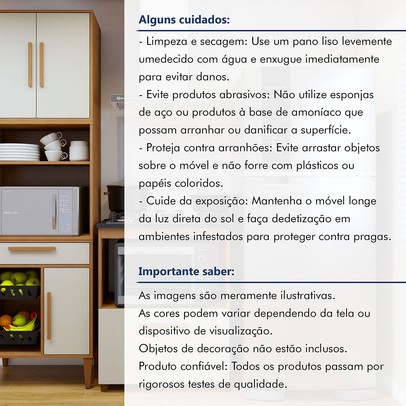 Cozinha Compacta João Pessoa 4 Portas 1 Gaveta Branco - Kaiki Móveis