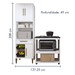 Cozinha Compacta Santo André 3 Portas 1 Gaveta Branco - Kaiki Móveis