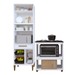Cozinha Compacta Santo André 3 Portas 1 Gaveta Branco - Kaiki Móveis