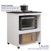 Cozinha Compacta Santo André 3 Portas 1 Gaveta Branco - Kaiki Móveis